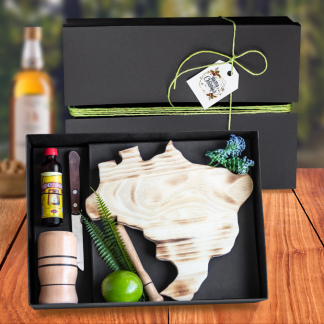 KIT MINI CACHAÇA - VELHO BARREIRO