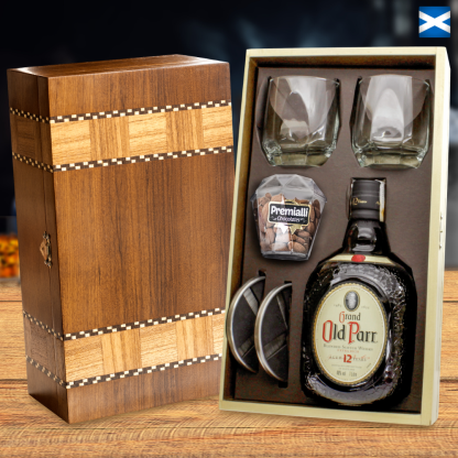 KIT WHISKY ESCOCÊS - OLD PARR 12 ANOS