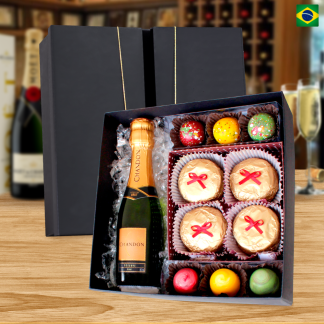 KIT ESPUMANTE -  CHANDON BABY & PÃES DE MEL