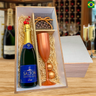 KIT ESPUMANTE - SALTON BRUT
