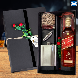 KIT WHISKY ESCOCÊS - RED LABEL