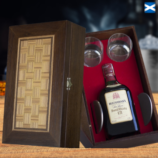 KIT WHISKY ESCOCÊS - BUCHANAN'S DELUXE 12 ANOS