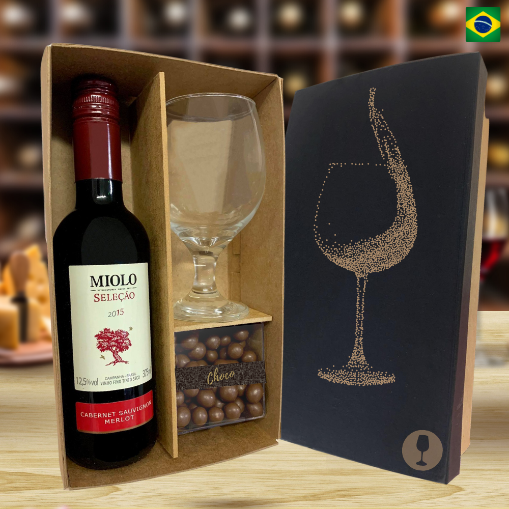 KIT VINHO TINTO -                   MIOLO SELEÇÃO