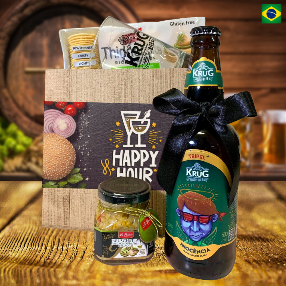 KIT CERVEJA BELGIAN TRIPEL -           KRUG BIER
