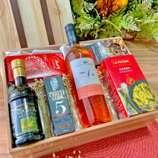 CESTA GOURMET - VINHO & RISOTO