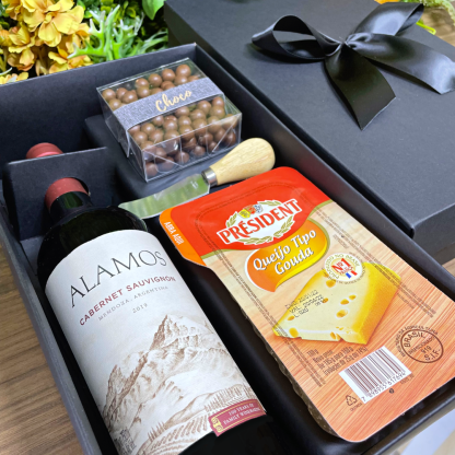 KIT VINHO ARGENTINO - ALAMOS CABERNET SAUVIGNON - Imagem 2