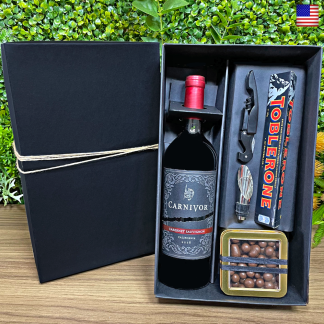 KIT VINHO AMERICANO - CARNIVOR CABERNET SAUVIGNON