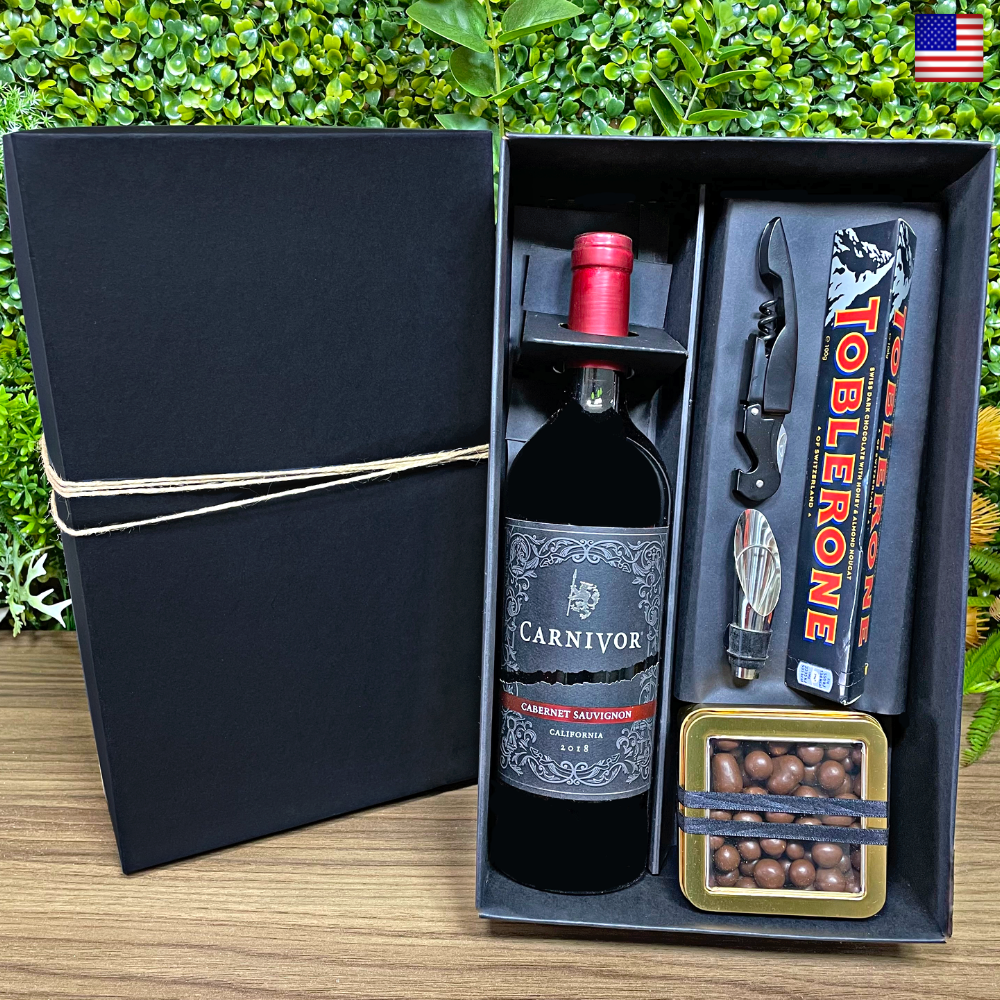 KIT VINHO AMERICANO - CARNIVOR CABERNET SAUVIGNON