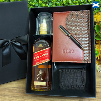 KIT WHISKY "OFFICE" RED LABEL 8 ANOS