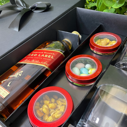 KIT WHISKY ESCOCÊS - RED LABEL & NUT'S - Imagem 2