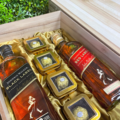 KIT "DOUBLE WHISKY" - BLACK & RED LABEL - Imagem 2