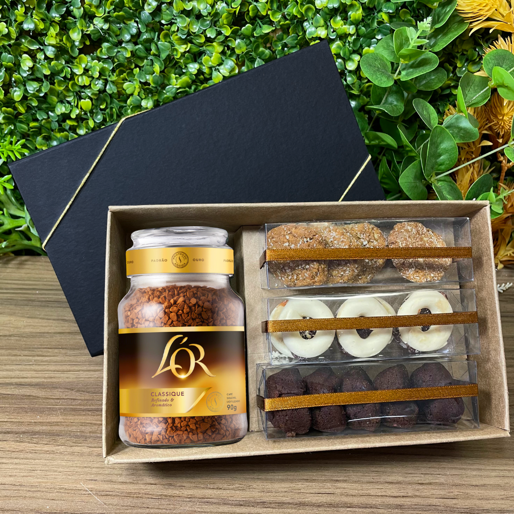 KIT CAFÉ - L'OR CLASSIQUE & PETIT FOUR'S