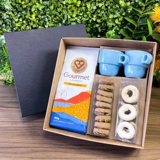 KIT CAFÉ  3 CORAÇÕES GOURMET