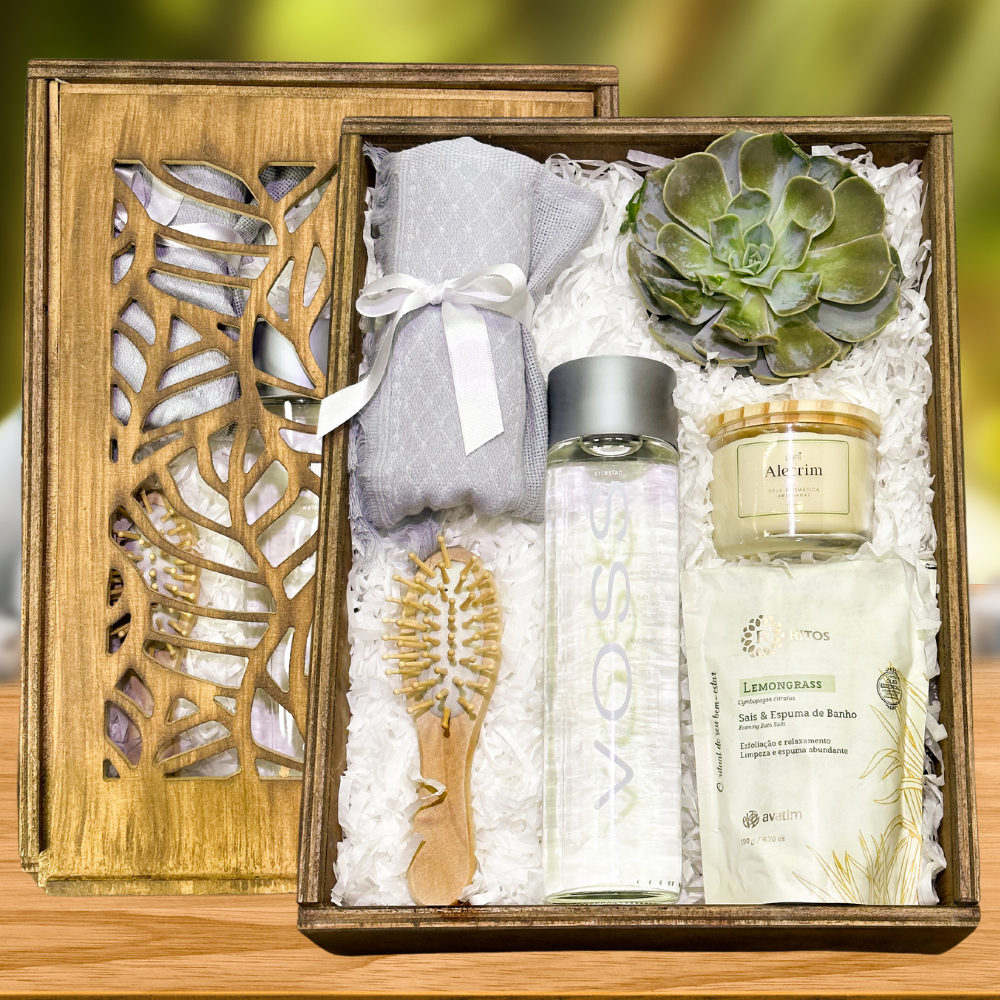 KIT SPA - SAIS DE BANHO & VELA AROMÁTICA