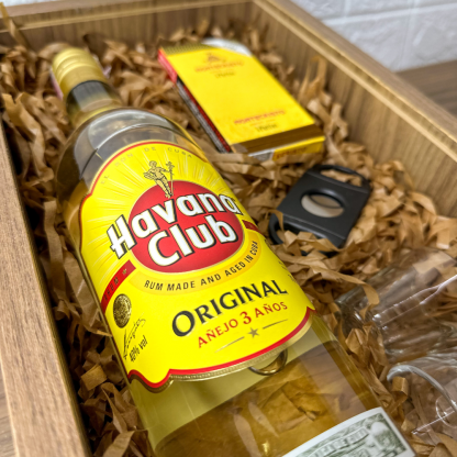 KIT RUM CUBANO - HAVANA CLUB & CHARUTOS CUBANOS - Imagem 2