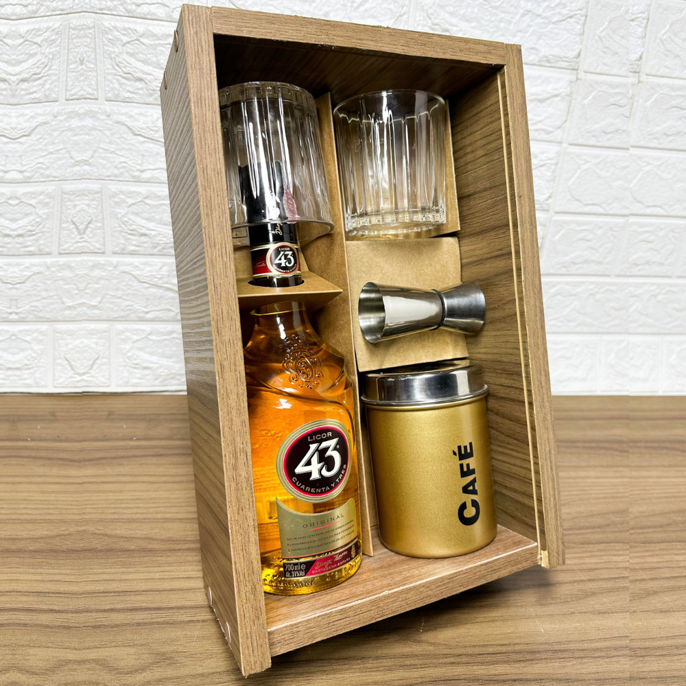 KIT LICOR ESPANHOL 43 - "DRINK CARAJILLO"