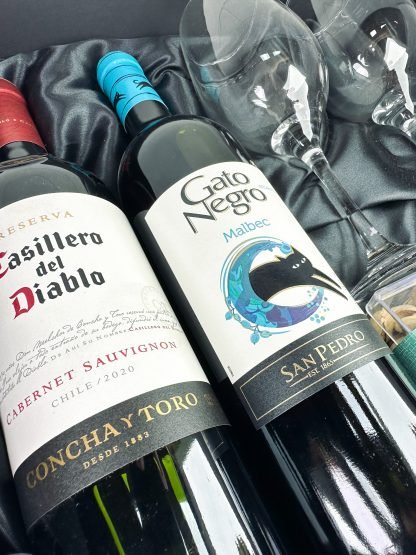 KIT VINHOS CHILENO – CASILLERO DEL DIABLO & GATO NEGRO - Imagem 2