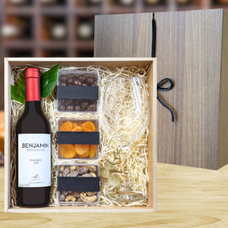 KIT VINHO ARGENTINO  - BENJAMIN MALBEC