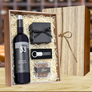 KIT VINHO ARGENTINO - LATITUD 33° CABERNET