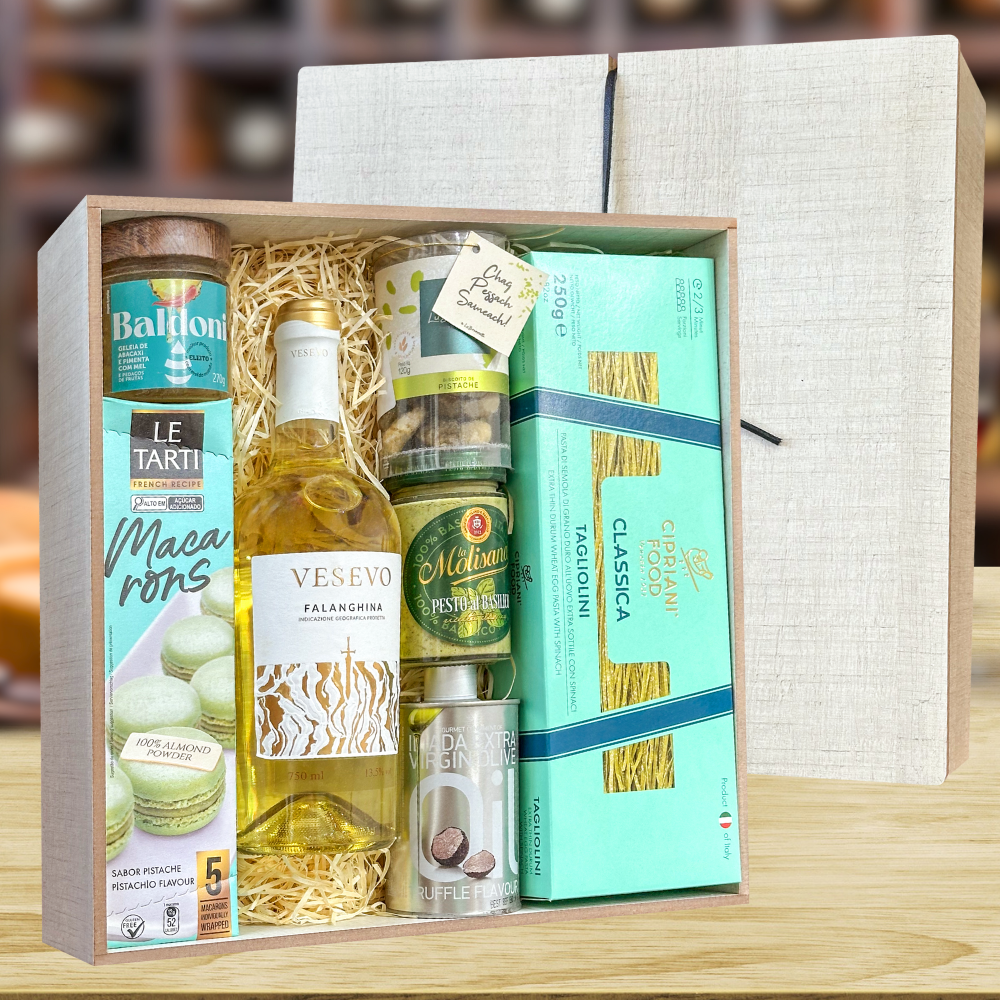 KIT VINHO BRANCO ITALIANO VESEVO