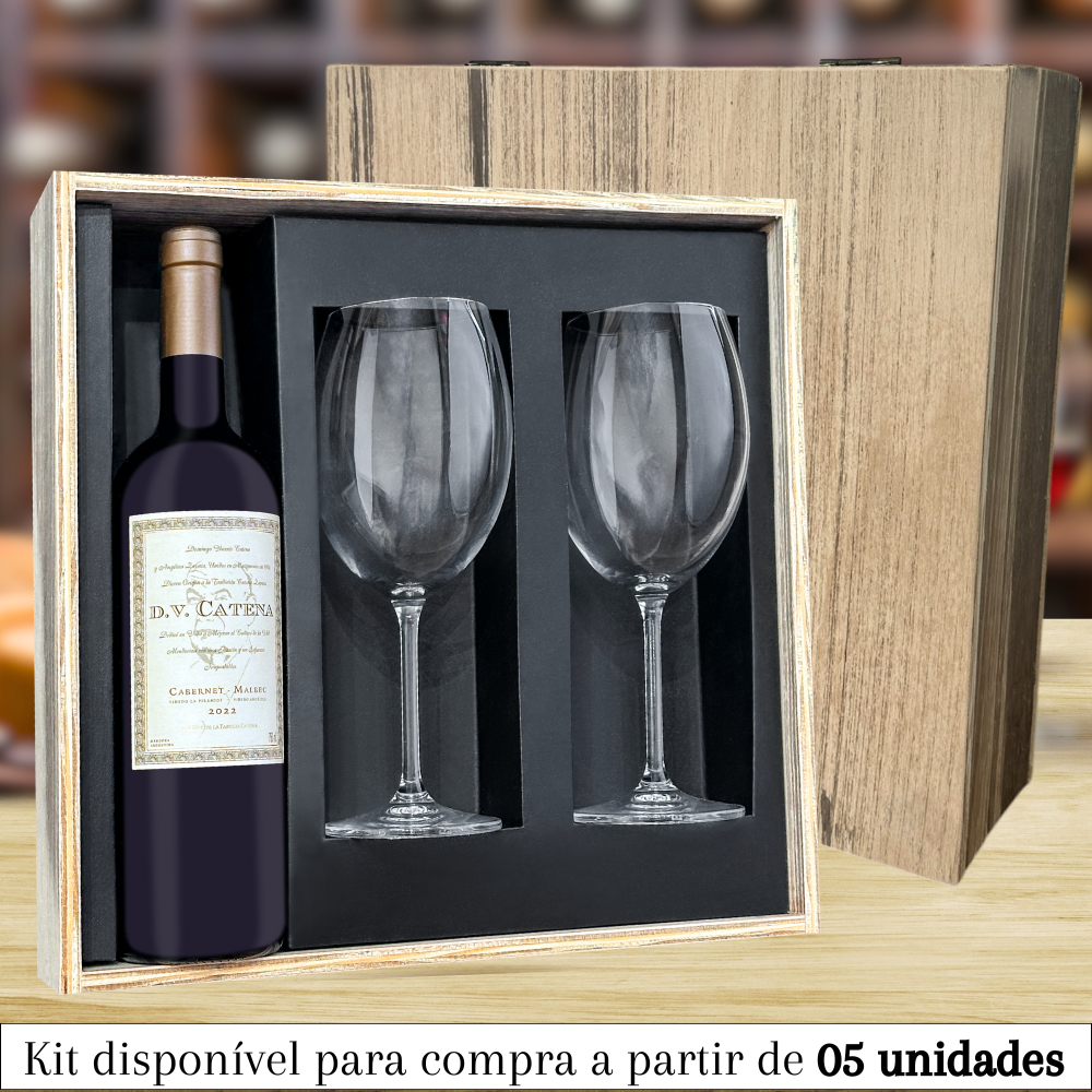 KIT VINHO D.V CATENA & TAÇA