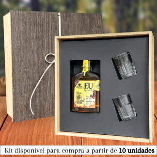 KIT CAÇHAÇA - SELETA MEL & CASTANHA DE BARU