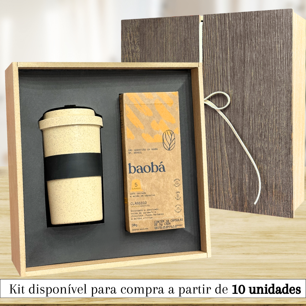 KIT CAFÉ- CLASSICO BAOBÁ CÁPSULAS