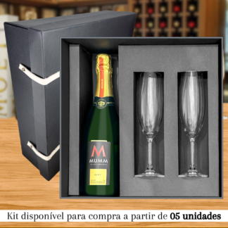 KIT ESPUMANTE ARGENTINO MUMM & TAÇA