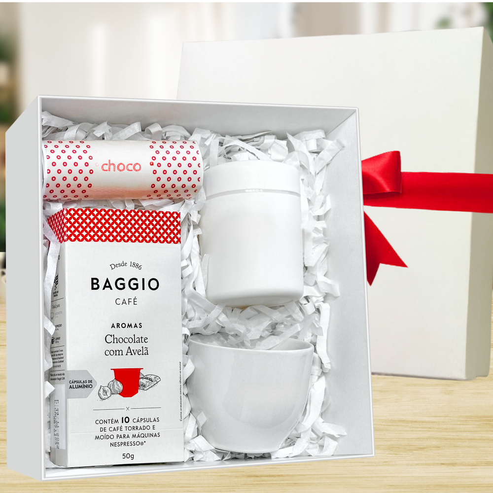 KIT BAGGIO CAFÉ E XÍCARA